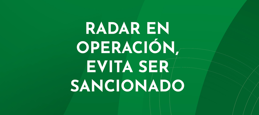 EVITA SANCIONES POR EXCESO DE VELOCIDAD